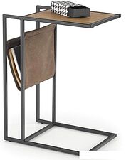 Журнальный столик Halmar Compact 47x33x65 (черный)