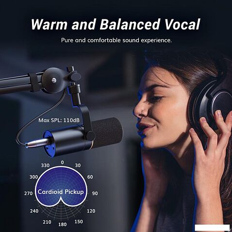 Проводной микрофон Tonor TD510