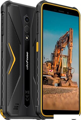 Смартфон Ulefone Armor X12 3GB/32GB (черный/оранжевый)