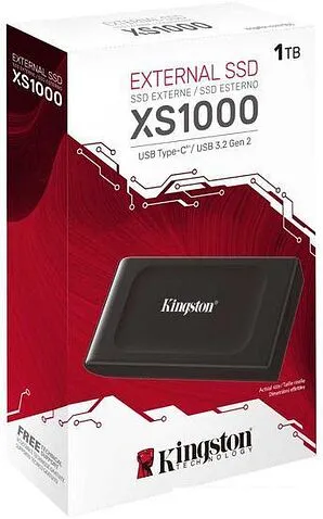 Внешний накопитель Kingston XS1000 1TB SXS1000/1000G