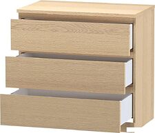 Комод Mio Tesoro Varma Prime 3 (дуб беленый)