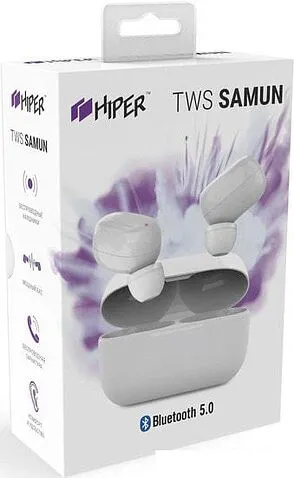 Наушники Hiper TWS Samun (белый)