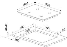 Варочная панель Hansa BHGS650103