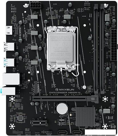 Материнская плата Maxsun Challenger H610M-H V1