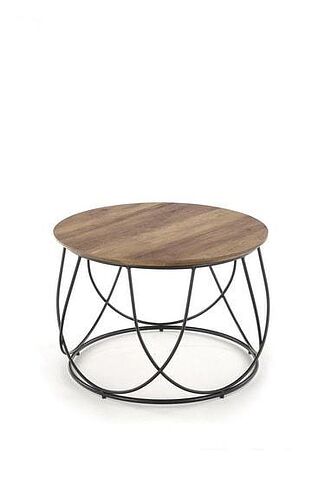 Журнальный столик Halmar Nubira (орех/черный)