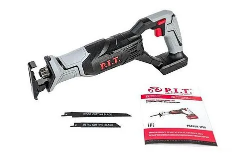 Сабельная пила P.I.T PSA20H-115A (без АКБ)