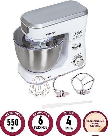 Планетарный миксер Pioneer MX326 White