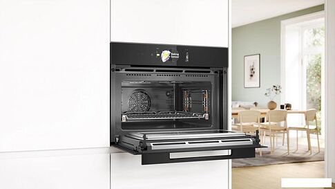 Электрический духовой шкаф Bosch Serie 8 CMG978NB1