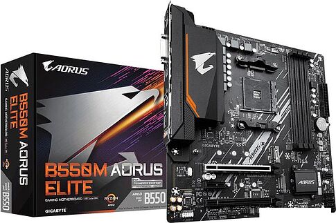 Материнская плата Gigabyte B550M Aorus Elite (rev. 1.0)