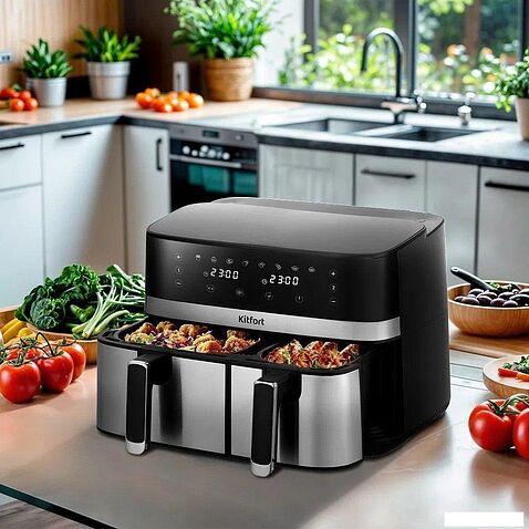 Аэрогриль (аэрофритюрница) Kitfort KT-2261