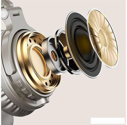 Наушники OneOdio Studio Wireless Pro C (серебристый)