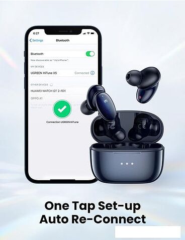 Наушники Ugreen HiTune X5