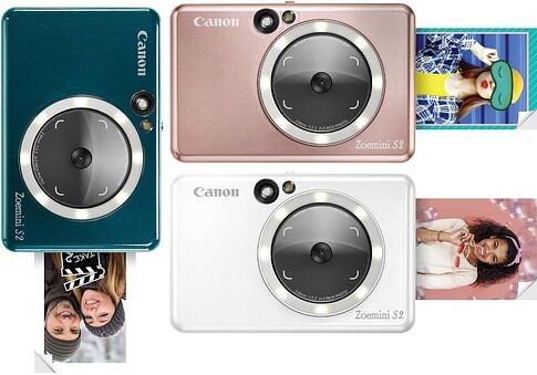 Фотоаппарат Canon Zoemini S2 (жемчужный белый)