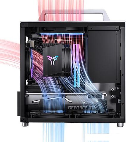 Корпус Jonsbo T8 Plus (серебристый)