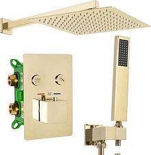Душевая система  Rea Fenix Davis L. Gold REA-P6324