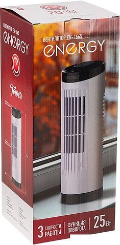 Безлопастной вентилятор Energy EN-1665 Tower (белый)