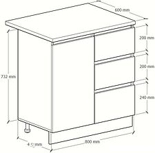Шкаф напольный Артём-Мебель Мэри 800мм СН-114.232-р (серый графит) Шкаф напольный Артём-Мебель Мэри 800мм СН-114.232-р (серый графит)