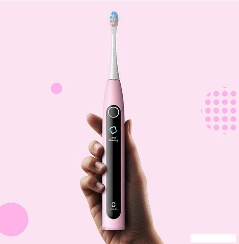Электрическая зубная щетка Oclean X Kids (розовый)