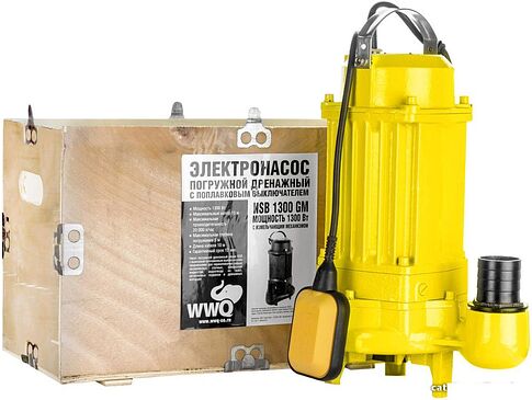 Фекальный насос WWQ NSB 1300GM