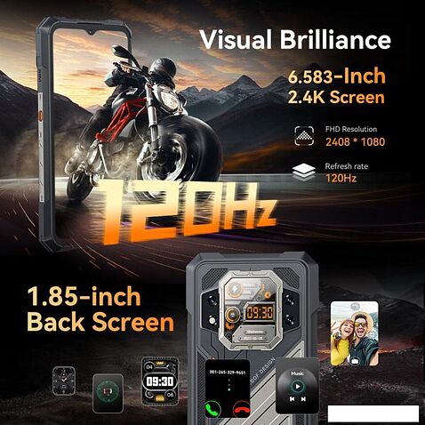 Смартфон Cubot KingKong X 16GB/256GB (черный)