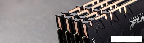 Оперативная память Kingston FURY Renegade RGB 4x8GB DDR4 PC4-28800 KF436C16RBAK4/32