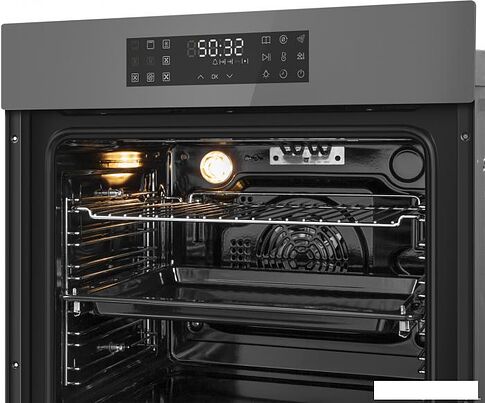 Электрический духовой шкаф MAUNFELD EOEH7614LGR