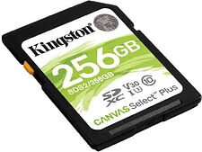 Карта памяти Kingston Canvas Select Plus SDXC 256GB Карта памяти Kingston Canvas Select Plus SDXC 256GB