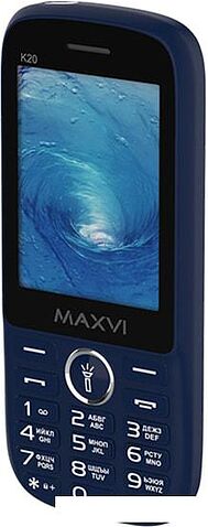 Мобильный телефон Maxvi K20 (синий)