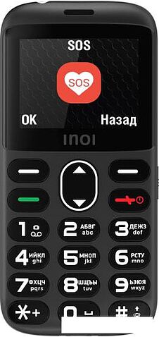 Мобильный телефон Inoi 118B (черный)
