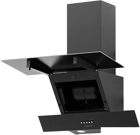Кухонная вытяжка Krona Verein II 600 Black PB (черный)