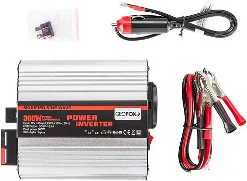 Автомобильный инвертор GEOFOX MD 300W/24V
