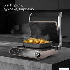 Электрогриль Redmond (Редмонд) SteakMaster GM303 (бежевый) Электрогриль Redmond (Редмонд) SteakMaster GM303 (бежевый)