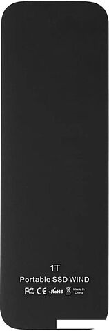 Внешний накопитель Hikvision HS-ESSD-WIND-1T 1TB (черный)
