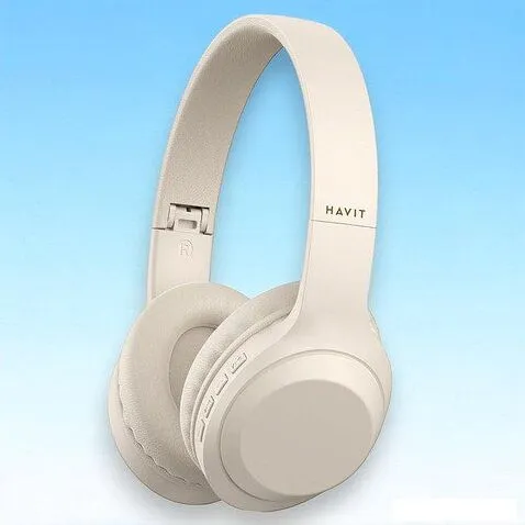 Наушники Havit H628BT (бежевый)