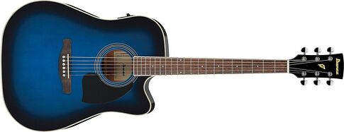Электроакустическая гитара Ibanez PF15ECE-TBS