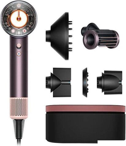 Фен Dyson HD16 Supersonic Nural 599009-01 (с переходником на евровилку, яшмовая слива)