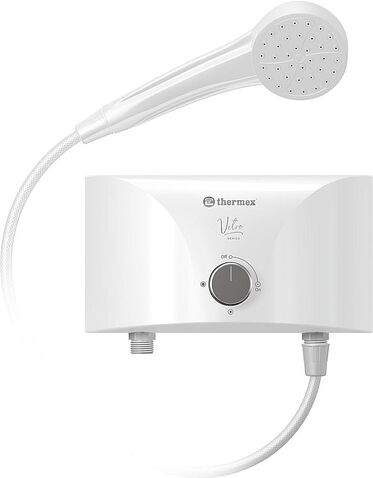 Проточный электрический водонагреватель Thermex Vetro 6500 shower