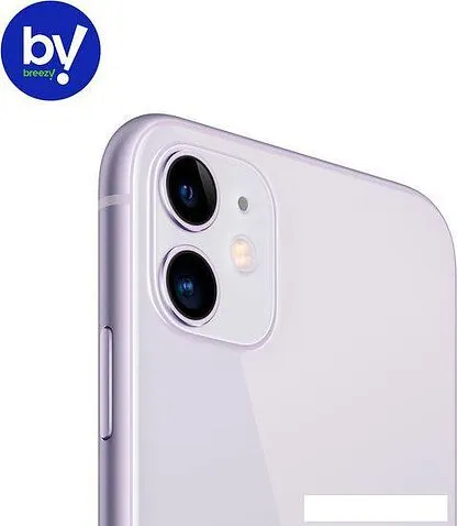 Смартфон Apple iPhone 11 64GB Воcстановленный by Breezy, грейд B (фиолетовый)