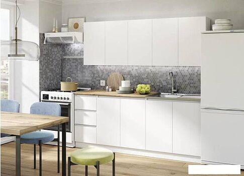 Готовая кухня ДСВ Мори 2.0 (белый)