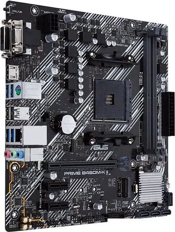 Материнская плата ASUS Prime B450M-K II