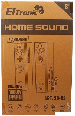 Акустика Eltronic 20-82 Home Sound (черный)