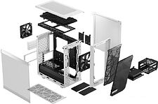 Корпус Fractal Design Meshify 2 Mini White TG clear tint FD-C-MES2M-02