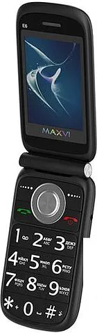 Мобильный телефон Maxvi E6 (черный)