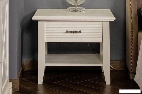 Тумба Ангстрем Кантри спальня КА-300.09 (Я16) исп.9 (Н) (блан-шене)