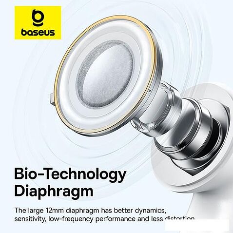 Наушники Baseus Bowie M3 (белый)