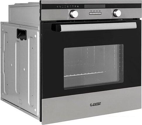 Электрический духовой шкаф Exiteq EXO-403 (черный/нержавеющая сталь)