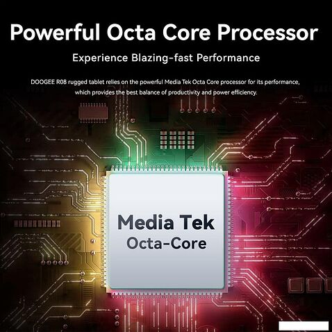 Планшет Doogee R08 LTE 6GB/256GB (черный)