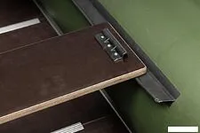 Моторно-гребная лодка BarrakuDA BR-2900 Киль (зеленый)