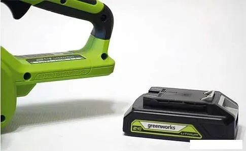 Аккумуляторная пила Greenworks GD24CS30K2 2007007UA (с 1-м АКБ 2 Ач)