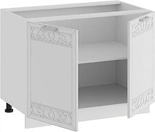 Шкаф напольный Трия Долорес 1Н8 (сноу)